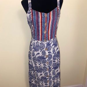 PAISLEY MAXI DRESS